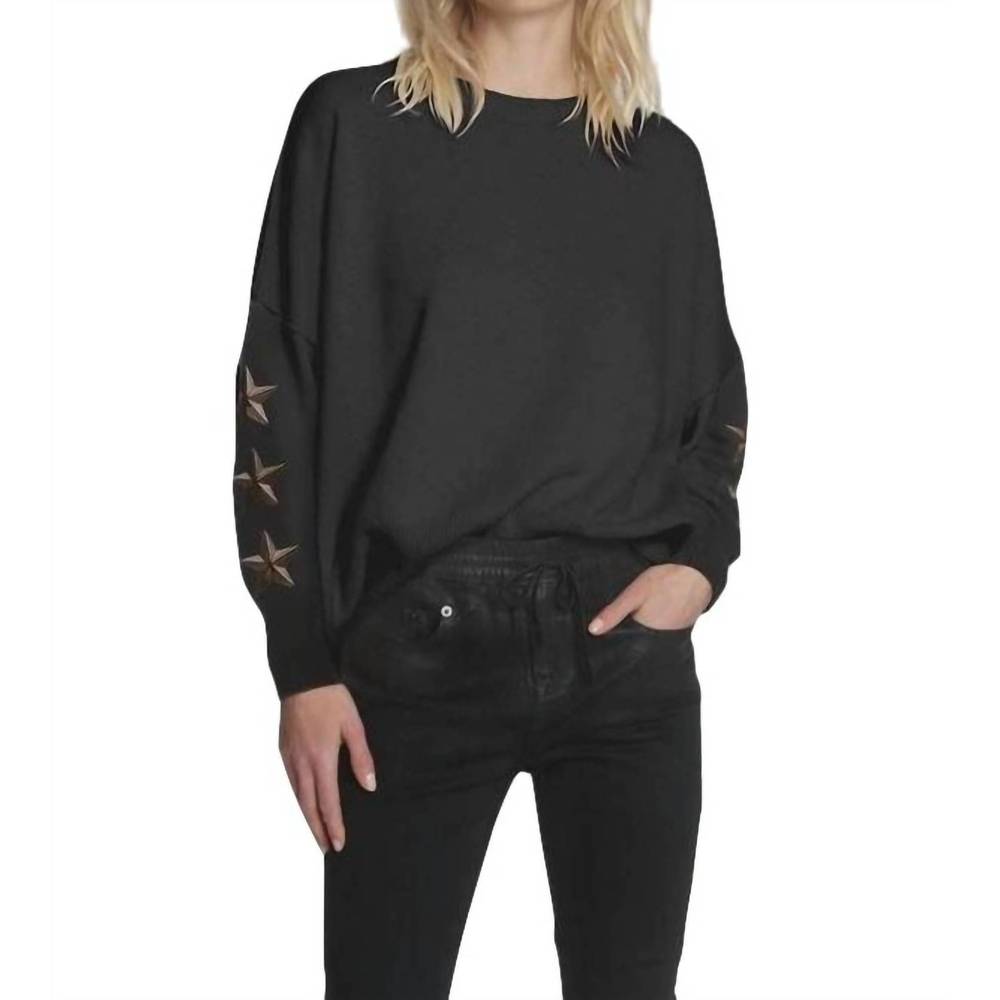 NEW LABEL+THREAD matchbox sweatshirt in black